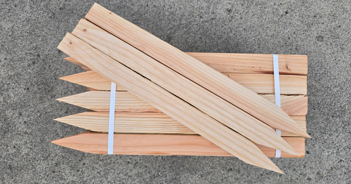 construction survey stakes in Oregon