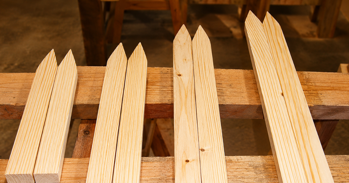 construction survey stakes