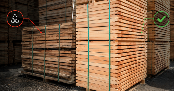 kiln-dried wood