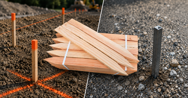 steel stakes